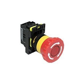 Eurowest EW-55-01ZFD 220 V Led Işıklı Acil Stop Butonu