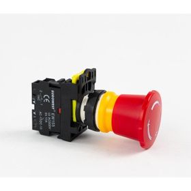 Eurowest EW-55-01ZS 40 mm 6 Adet Kalıcı Acil Stop Mantar Buton
