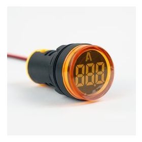 Eurowest EW16-22LA-S 22 mm 100 A Sarı Led Ampermetre