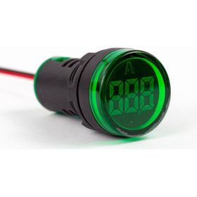 Eurowest EW16-22LA-Y 22 mm 100 A Yeşil Led Ampermetre