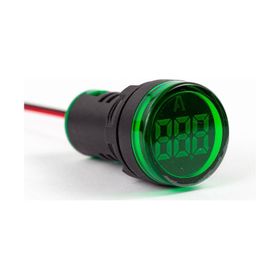 Eurowest EW16-22LA-Y 22 mm 100 A Yeşil Led Ampermetre