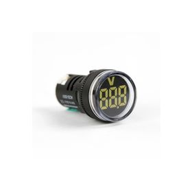 Eurowest EW16-22LV-B 22 mm 24 - 550 V Beyaz LED Voltmetre