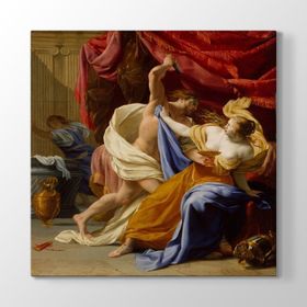 Eustache Le Sueur - Rape Of Tamar Tablosu