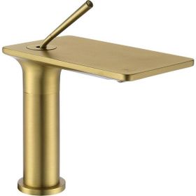 Eva Banyo FJ-5012 Fırçalanmış Altın Lavabo Bataryası