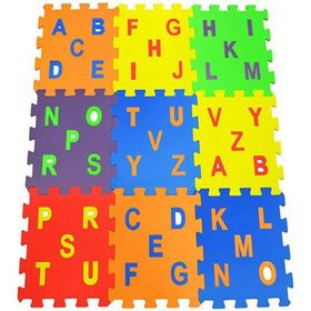 Eva Puzzle Oyun Karosu 33x33x7 Mm Harf Seti