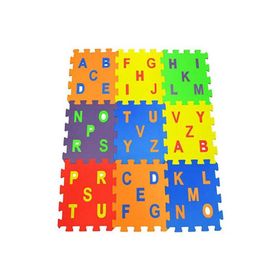 Eva Puzzle Oyun Karosu 33x33x7 Mm Harf Seti