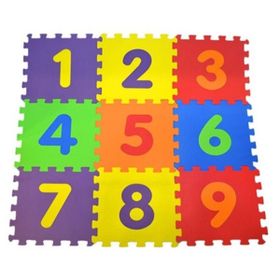 EVA Rakamlar 7 mm 33x33 cm Puzzle Oyun Matı