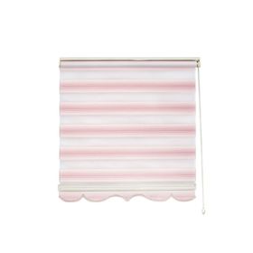 Evaks Plise Zebra Desenli 7116 100x200 cm Pudra Stor Perde