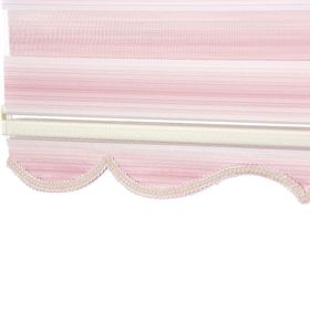 Evaks Plise Zebra Desenli 7116 180x200 cm Pudra Stor Perde
