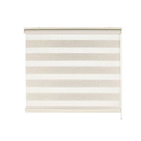 Evaks R-14 Krem 150x200 cm Zebra Desenli Stor Perde