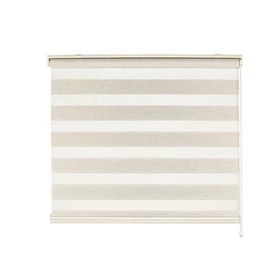 Evaks R-14 Zebra Desenli 80x200 cm Krem Stor Perde