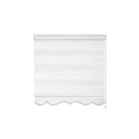 Evaks Sarmaşık Jakar Zebra Desenli 650-01 180x200 cm Krem Stor Perde
