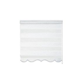 Evaks Sarmaşık Jakar Zebra Desenli 650-01 80x200 cm Krem Stor Perde