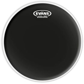 Evans B08ONX2 8 inç Tom Kumlu Siyah Çift Kat 15 Mil Davul Derisi