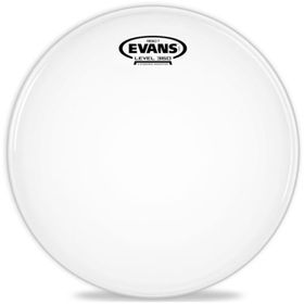 Evans B08RES7 Beyaz Deri 08 inç Resonant Kumlu