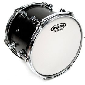 Evans B08RES7 Beyaz Deri 08 inç Resonant Kumlu