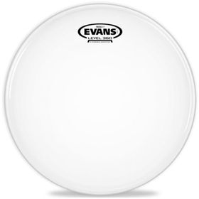 Evans B08RES7 Beyaz Deri 08 inç Resonant Kumlu