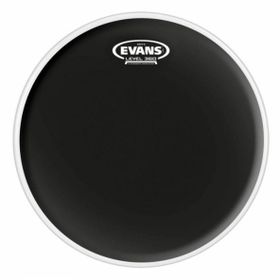 Evans B12ONX2 Deri 12 ONYX2 Kumlu Siyah Çift Kat Tom ve Trampet