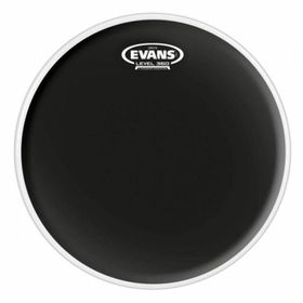 Evans B12ONX2 Deri 12 ONYX2 Kumlu Siyah Çift Kat Tom ve Trampet