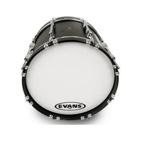 Evans BD16MX1W 16 inç MX1 Marchıng Beyaz Tek Kat 10 Mil Davul Derisi