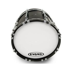 Evans BD16MX1W 16 inç MX1 Marchıng Beyaz Tek Kat 10 Mil Davul Derisi