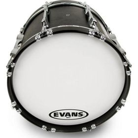 Evans BD16MX1W 16 inç MX1 Marchıng Beyaz Tek Kat 10 Mil Davul Derisi