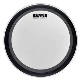 Evans BD18EMADUV 18 inç Emad Uv Kick Kumlu Süngerli Tek Kat Davul Derisi