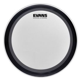 Evans BD18EMADUV 18 inç Emad Uv Kick Kumlu Süngerli Tek Kat Davul Derisi