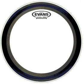 Evans BD20EMAD2 20 inç Kick Clear Süngerli Çift Kat 17 Mil Davul Derisi