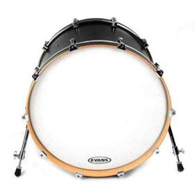 Evans BD20RACW 20 EQ1 Resonant Kumlu Beyaz Kick Ön Ringli-Delikli Davul Derisi