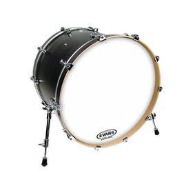 Evans BD20RACW 20 EQ1 Resonant Kumlu Beyaz Kick Ön Ringli-Delikli Davul Derisi