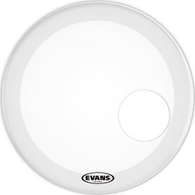 Evans BD20RGCW 20 Resonant Frosted Kick Kumlu Beyaz Davul Derisi