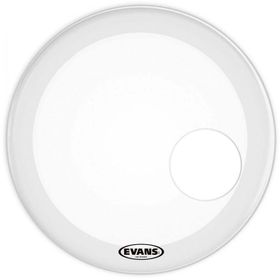Evans BD20RGCW 20 Resonant Frosted Kick Kumlu Beyaz Davul Derisi
