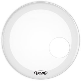 Evans BD20RGCW 20 Resonant Frosted Kick Kumlu Beyaz Davul Derisi