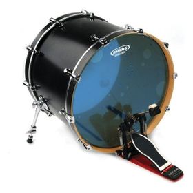 Evans BD22HB 22 Hydraulıc Blue Kick Clear Yağlı Mavi Çift Kat Davul Derisi
