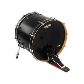 Evans BD22HBG 22 Hydraulıc Black Kick Clear Yağlı Siyah Çift Kat Davul Derisi