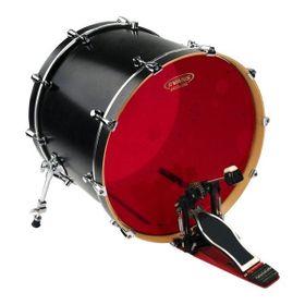 Evans BD22HR 22 Hydraulıc Red Kick Clear Yağlı Kırmızı Çift Kat Davul Derisi