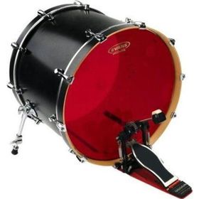 Evans BD22HR 22 Hydraulıc Red Kick Clear Yağlı Kırmızı Çift Kat Davul Derisi