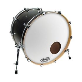 Evans BD22RB 22 EQ3 Resonant Siyah Kick Ön Delikli Tek Katlı Davul Derisi