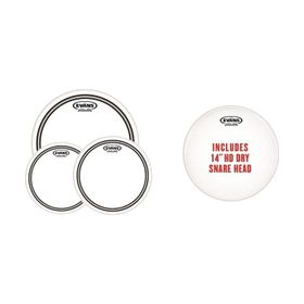 Evans EPP-EC2Shdd-R Deri Seti 10+12+16+14 Ec2S Tom Clear Ringli+Hd Dry