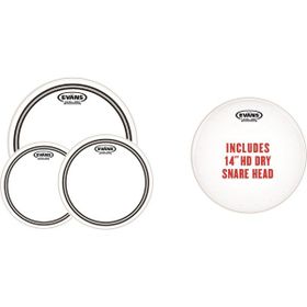 Evans EPP-EC2Shdd-R Deri Seti 10+12+16+14 Ec2S Tom Clear Ringli+Hd Dry