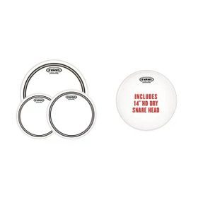 Evans EPP-EC2SHDD-S 12+13+16+14 EC2S Tom Clear Ringli+HD Dry Evans Davul Derisi