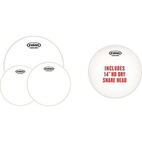 Evans EPP-G2HDD-F 10+12+14+14 G2 Tom Clear+HD Dry Davul Derisi
