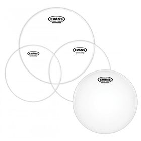 Evans EPP-G2HDD-R 10+12+16+14 G2 Tom Clear+HD Dry Davul Derisi