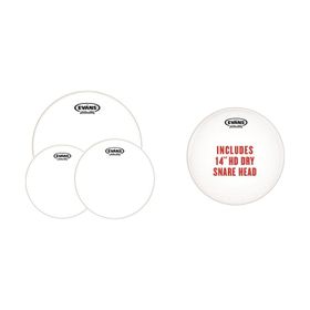 Evans EPP-G2HDD-R 10+12+16+14 G2 Tom Clear+HD Dry Davul Derisi