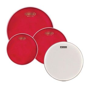 Evans EPP-HRUV1-F 10 12 14 14 Hydraulıc Tom Red Davul Derisi
