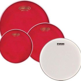 Evans EPP-HRUV1-F 10 12 14 14 Hydraulıc Tom Red Davul Derisi