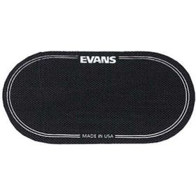 Evans EQPB2 2 Adet Patch Naylon Siyah Deri Koruyucu Twın Pedal