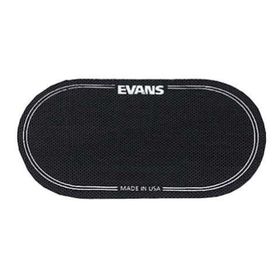 Evans EQPB2 2 Adet Patch Naylon Siyah Deri Koruyucu Twın Pedal