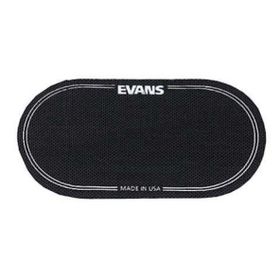 Evans EQPB2 2 Adet Patch Naylon Siyah Deri Koruyucu Twın Pedal